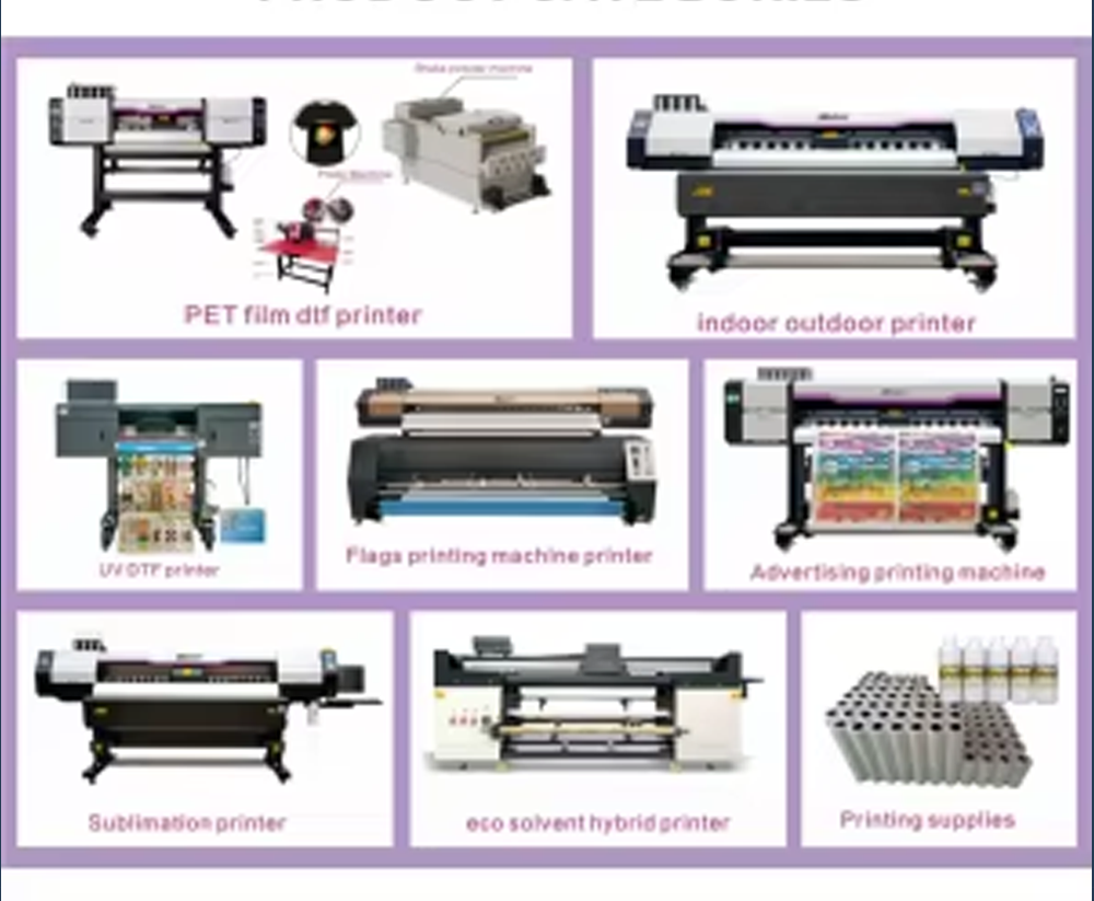 انواع جاپ دیجیتال